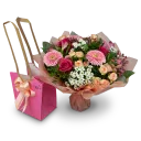 Bouquet in Water Packaging